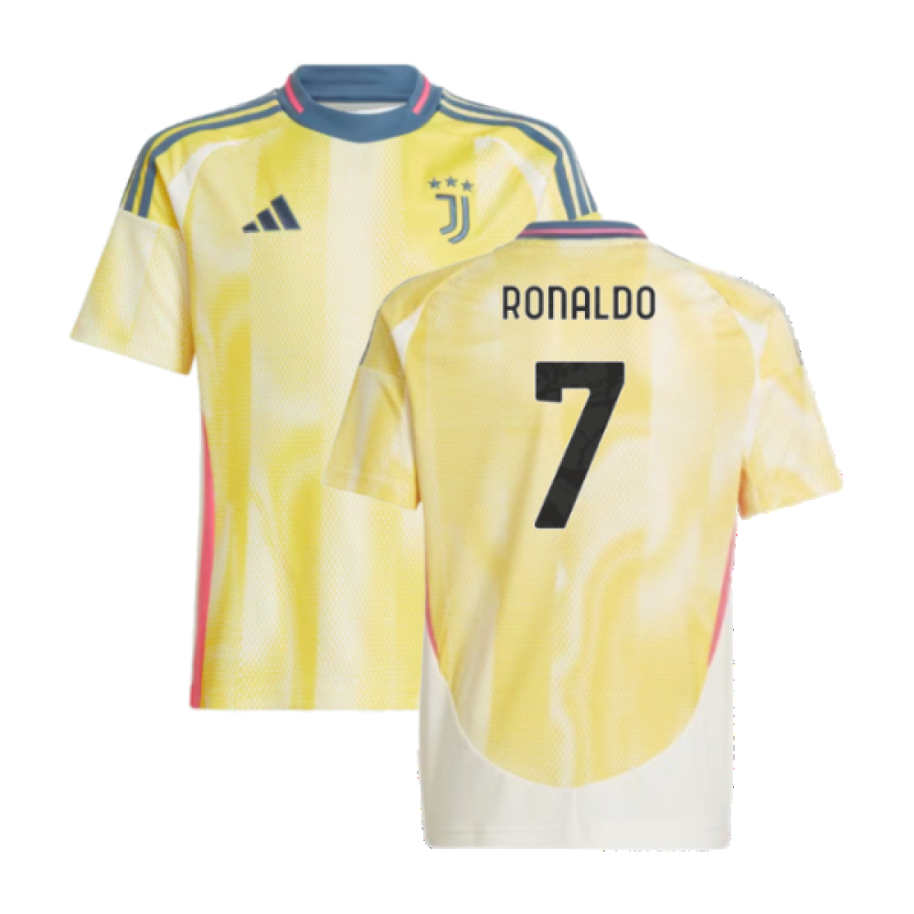 2024-2025 Juventus Away Shirt (Kids) (Ronaldo 7)