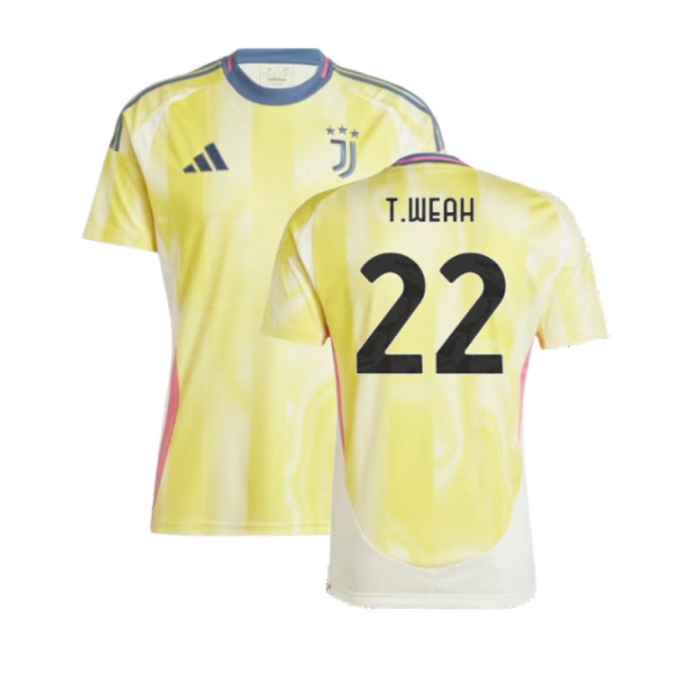 2024-2025 Juventus Away Shirt (T.Weah 22)