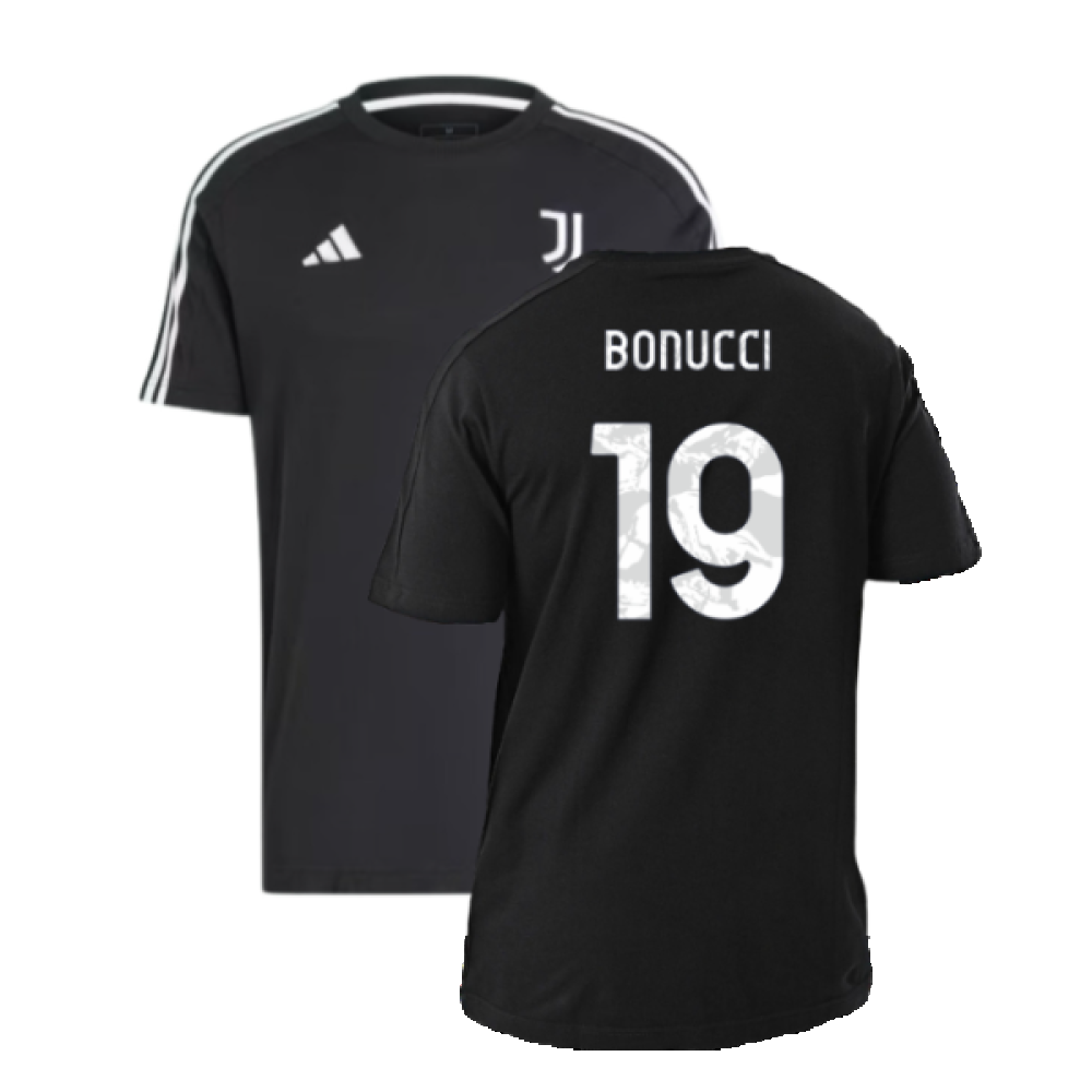 2024-2025 Juventus DNA Tee (Black) (Bonucci 19)