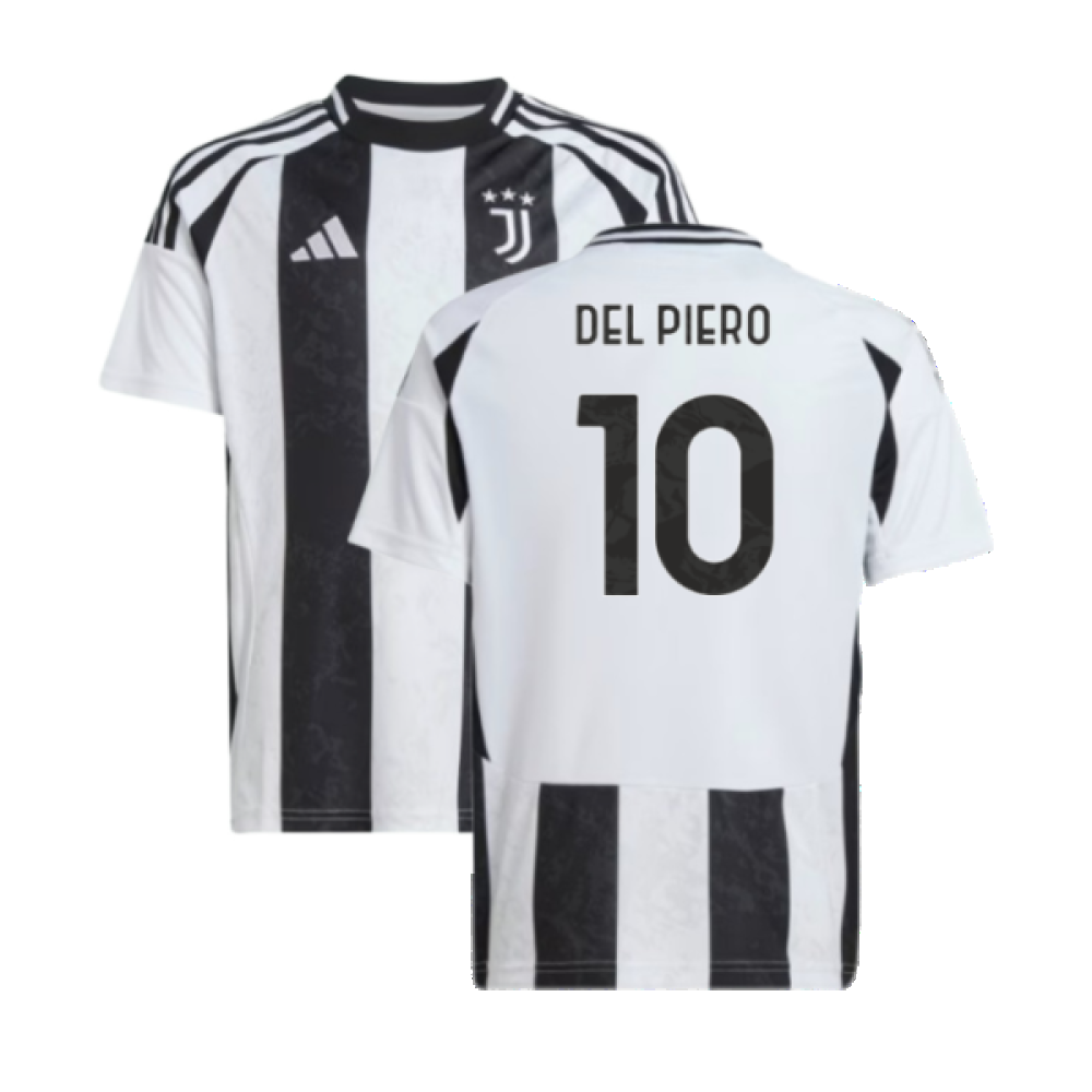 2024-2025 Juventus Home Shirt (Kids) (Del Piero 10)