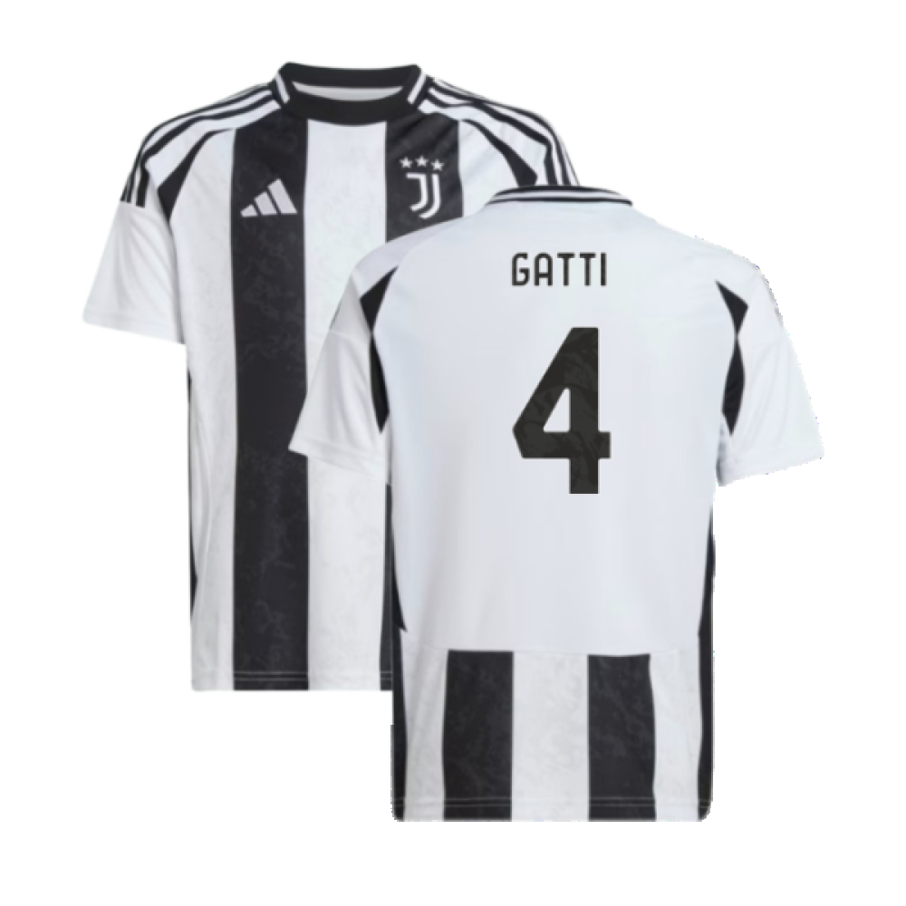 2024-2025 Juventus Home Shirt (Kids) (Gatti 4)