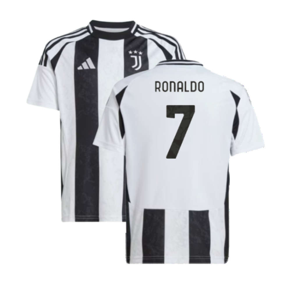 2024-2025 Juventus Home Shirt (Kids) (Ronaldo 7)