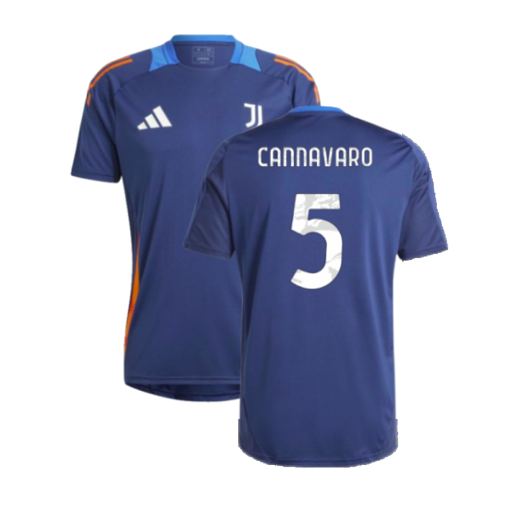 2024-2025 Juventus Training Jersey (Navy) (Cannavaro 5)