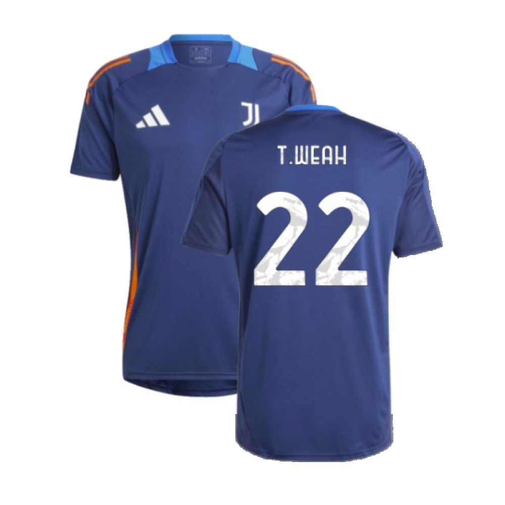 2024-2025 Juventus Training Jersey (Navy) (T.Weah 22)