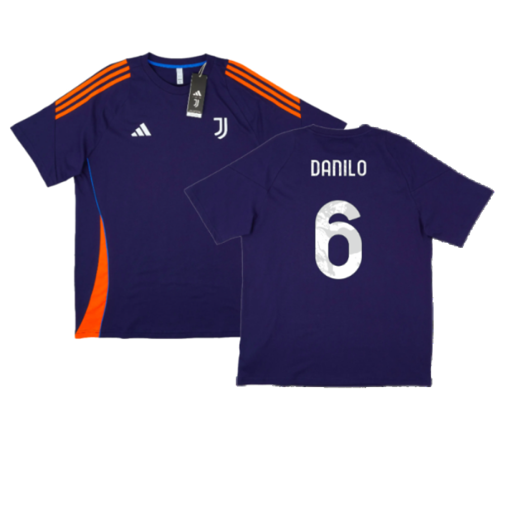 2024-2025 Juventus Training Tee (Navy) (Danilo 6)