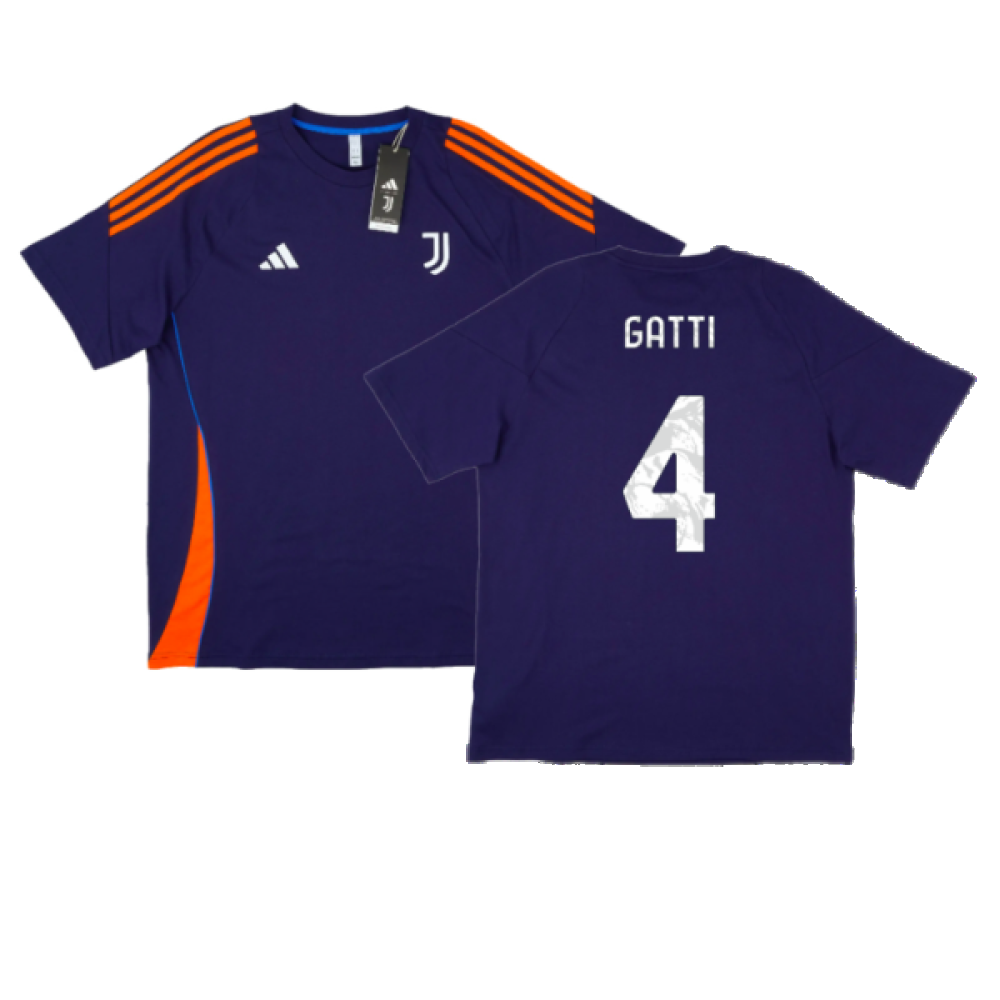 2024-2025 Juventus Training Tee (Navy) (Gatti 4)