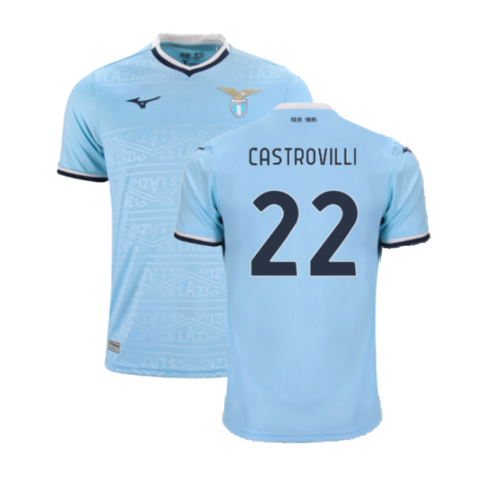 2024-2025 Lazio Home Shirt (Kids) (Castrovilli 22)