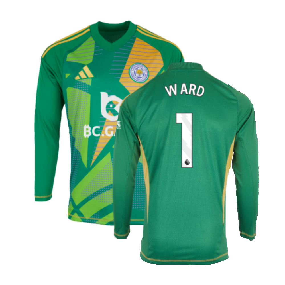 2024-2025 Leicester City Home Goalkeeper Shirt (Green) (Ward 1)