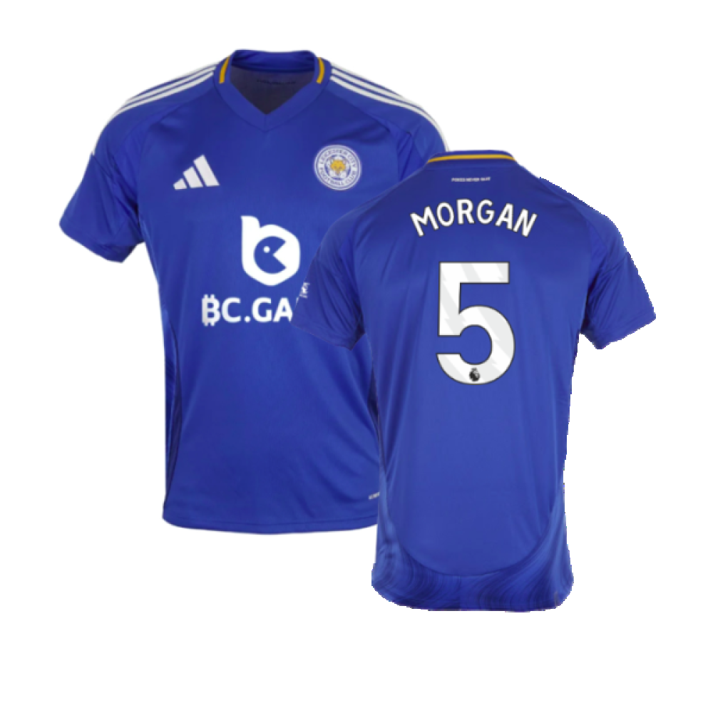 2024-2025 Leicester City Home Shirt (Morgan 5)