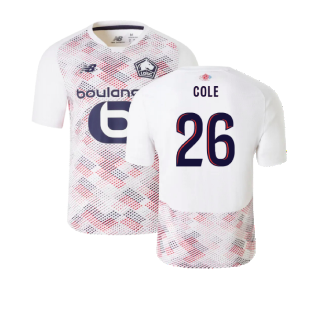 2024-2025 Lille Away Shirt (Cole 26)