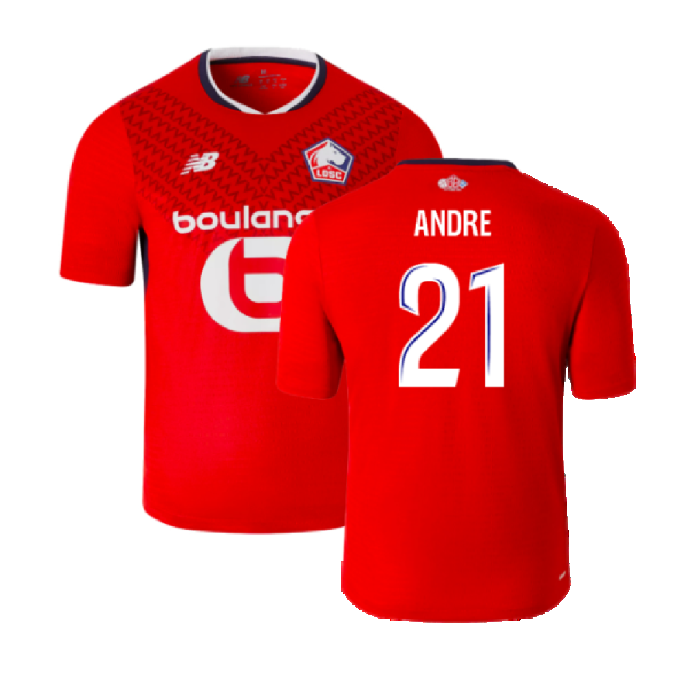 2024-2025 Lille LOSC Home Shirt (Andre 21)