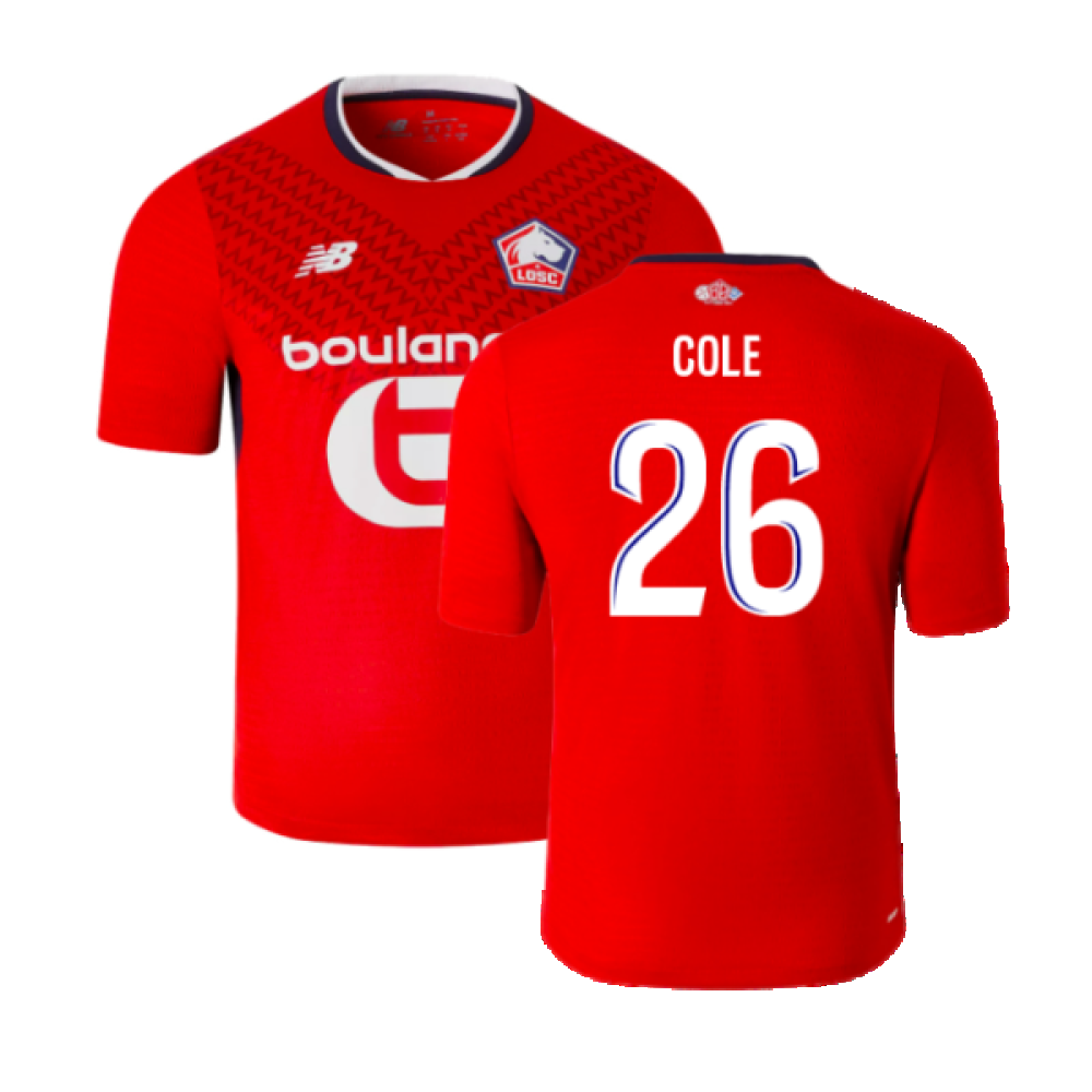 2024-2025 Lille LOSC Home Shirt (Cole 26)