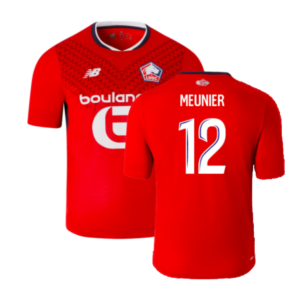 2024-2025 Lille LOSC Home Shirt (Meunier 12)