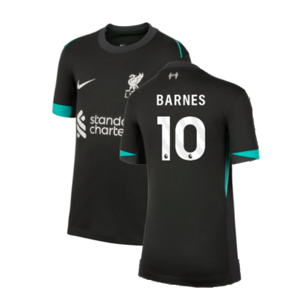 2024-2025 Liverpool Away Shirt (Kids) (Barnes 10)