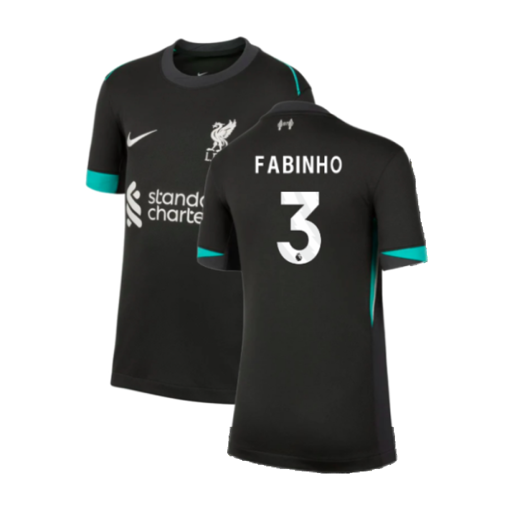 2024-2025 Liverpool Away Shirt (Kids) (Fabinho 3)