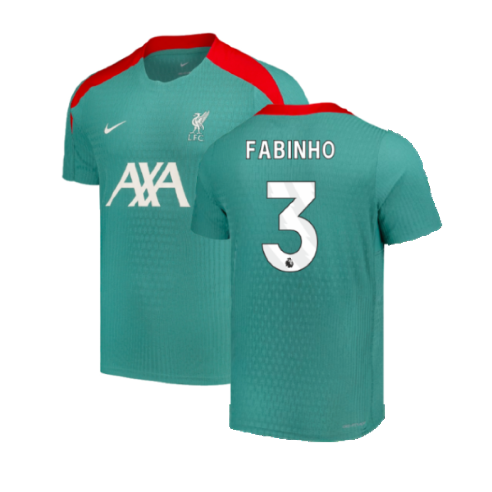 2024-2025 Liverpool Dri-Fit ADV Elite Strike S/S Shirt (Green) (Fabinho 3)