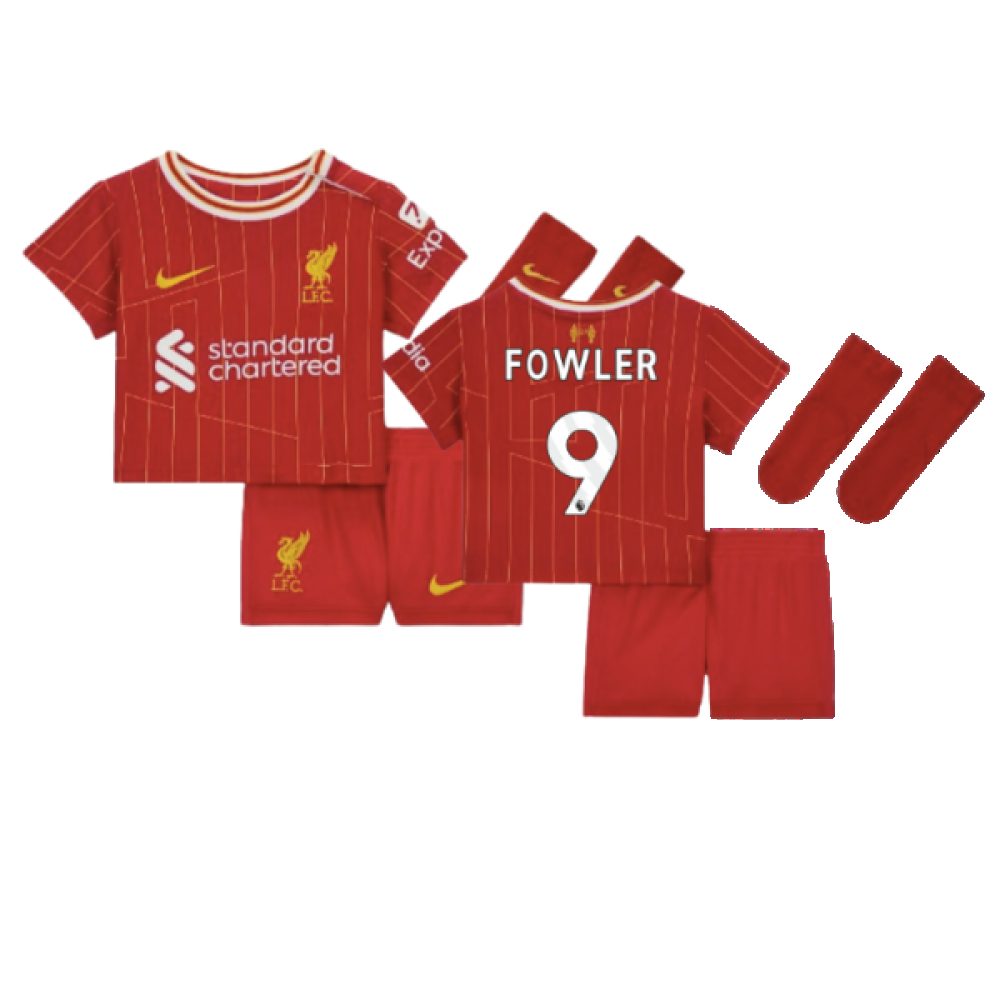 2024-2025 Liverpool Home Infants Baby Kit (Fowler 9)