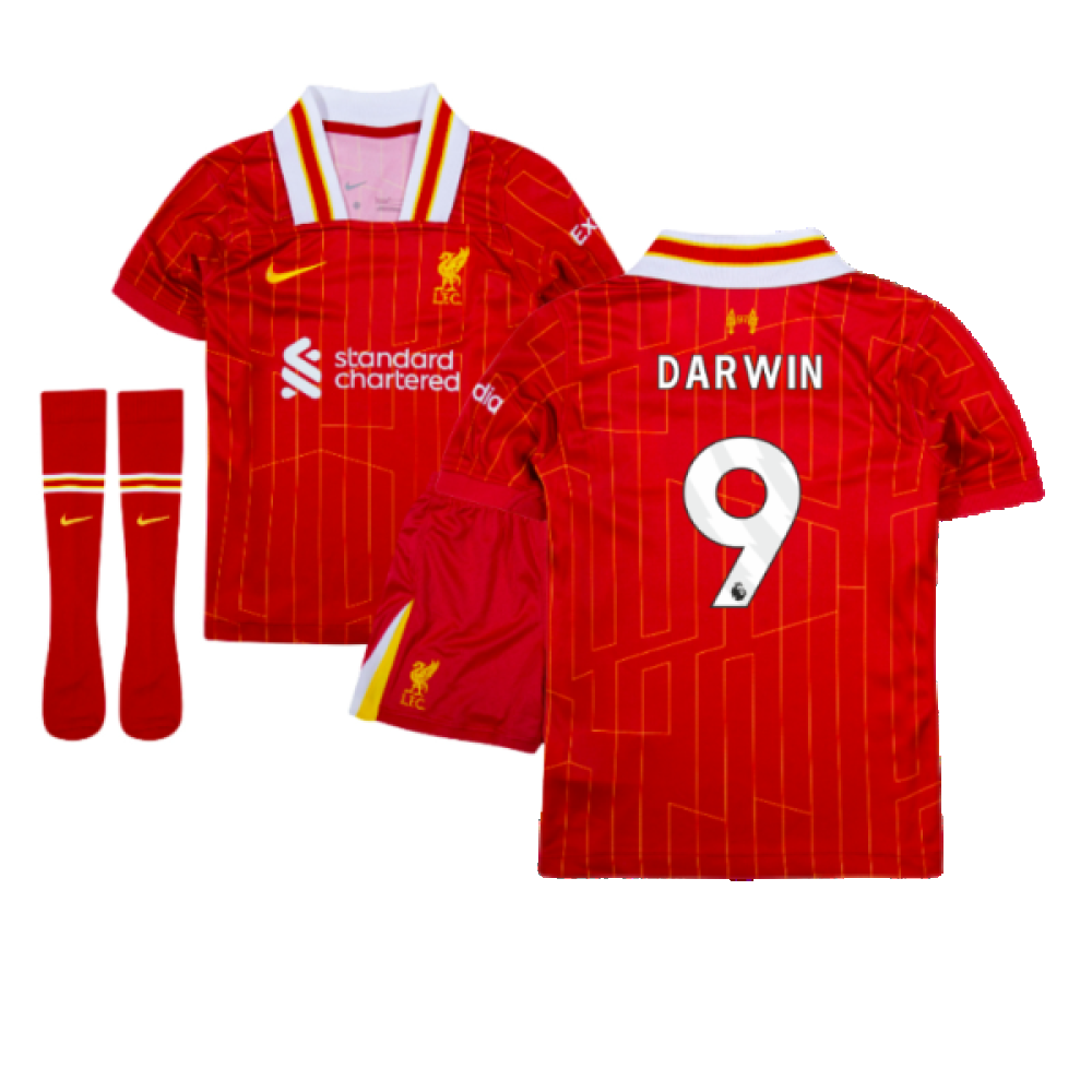 2024-2025 Liverpool Home Mini Kit (Darwin 9)