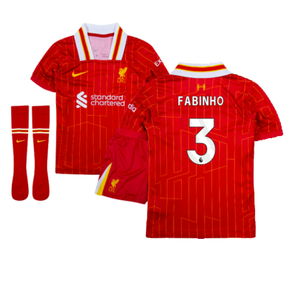 2024-2025 Liverpool Home Mini Kit (Fabinho 3)