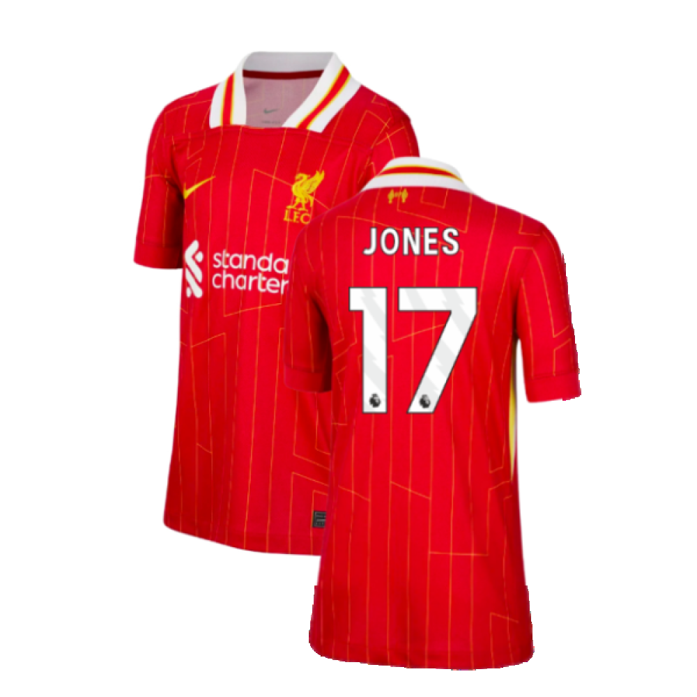 2024-2025 Liverpool Home Shirt (Kids) (Jones 17)