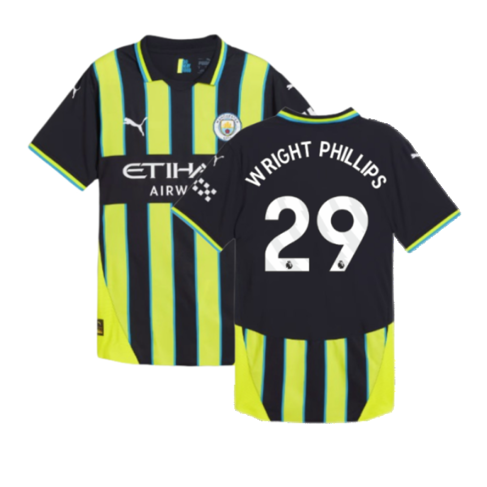 2024-2025 Man City Away Authentic Shirt (Wright Phillips 29)