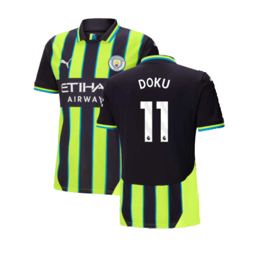 2024-2025 Man City Away Shirt (Doku 11)