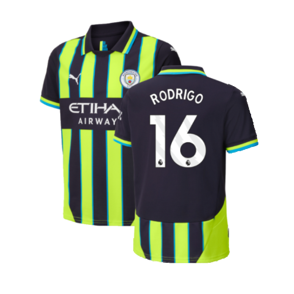 2024-2025 Man City Away Shirt (Kids) (Rodrigo 16)