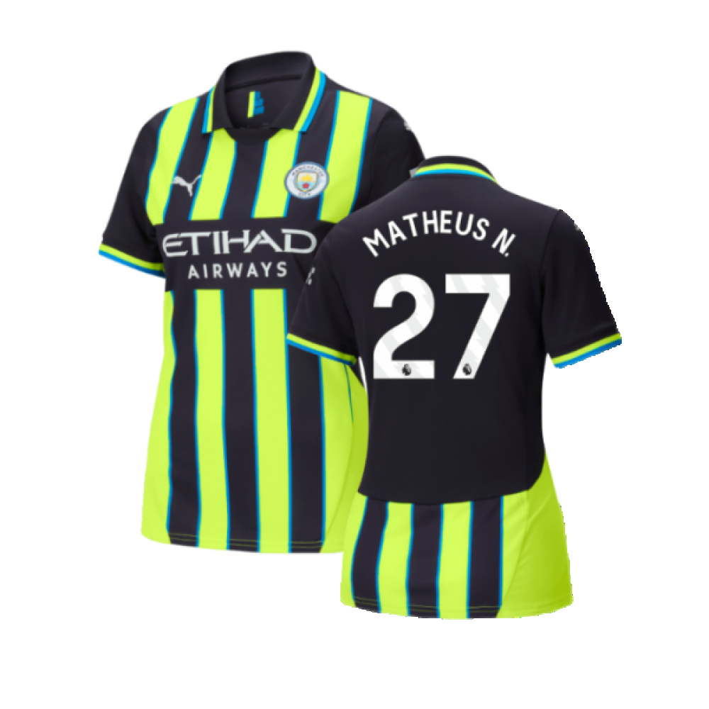 2024-2025 Man City Away Shirt (Womens) (Matheus N. 27)