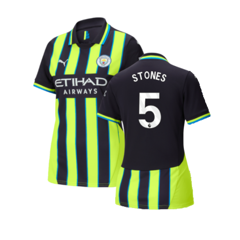 2024-2025 Man City Away Shirt (Womens) (Stones 5)