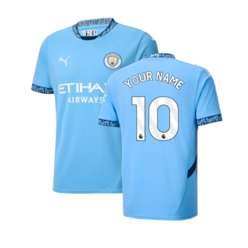 2024-2025 Man City Home Shirt (Your Name)