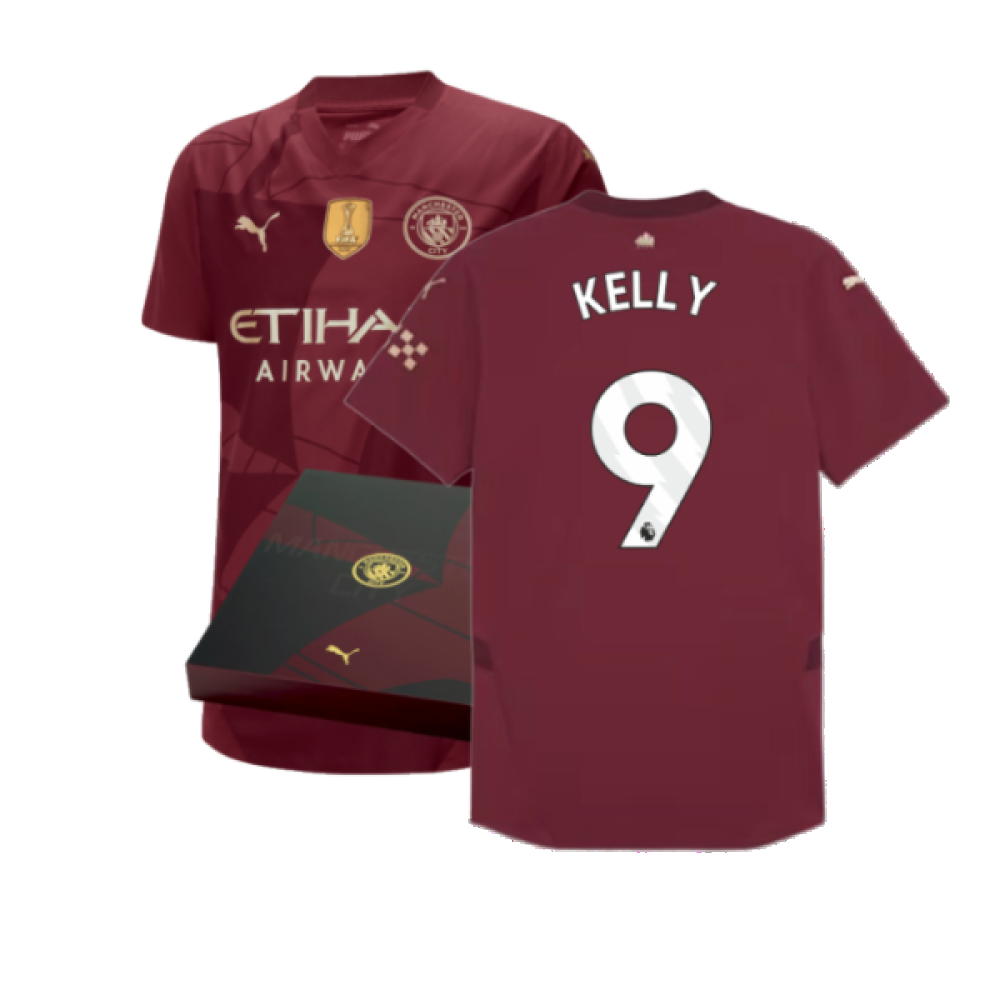 2024-2025 Man City Third Authentic Shirt w/packaging (Kelly 9)