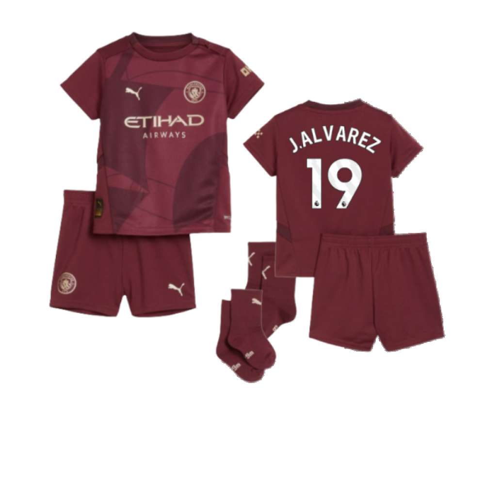 2024-2025 Man City Third Baby Kit (J.Alvarez 19)