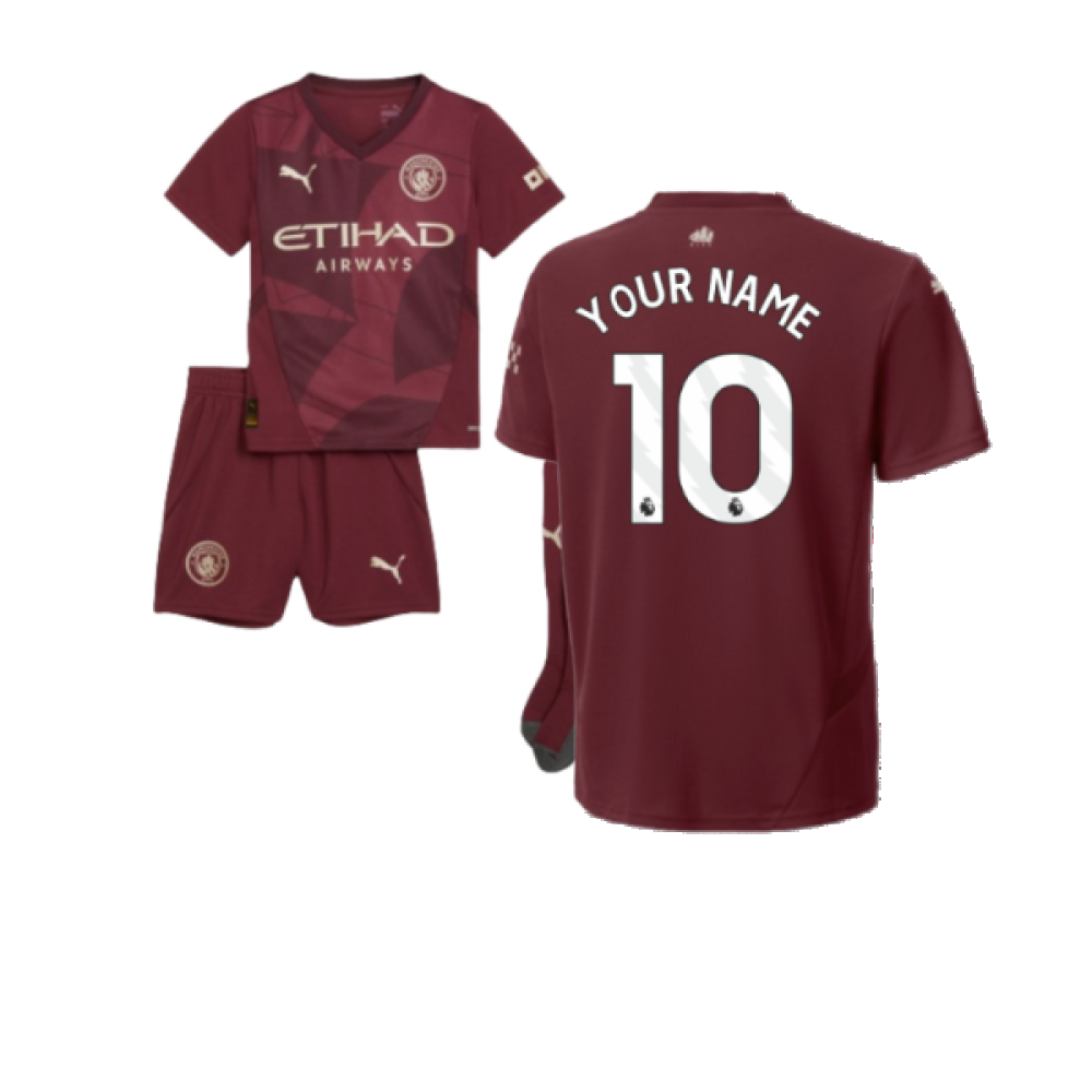 2024-2025 Man City Third Mini Kit (Your Name)