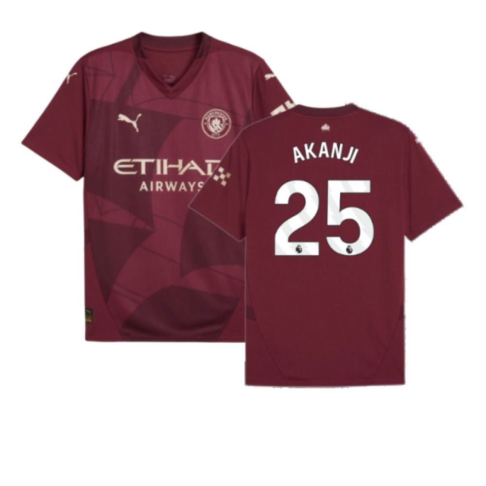 2024-2025 Man City Third Shirt (Akanji 25)