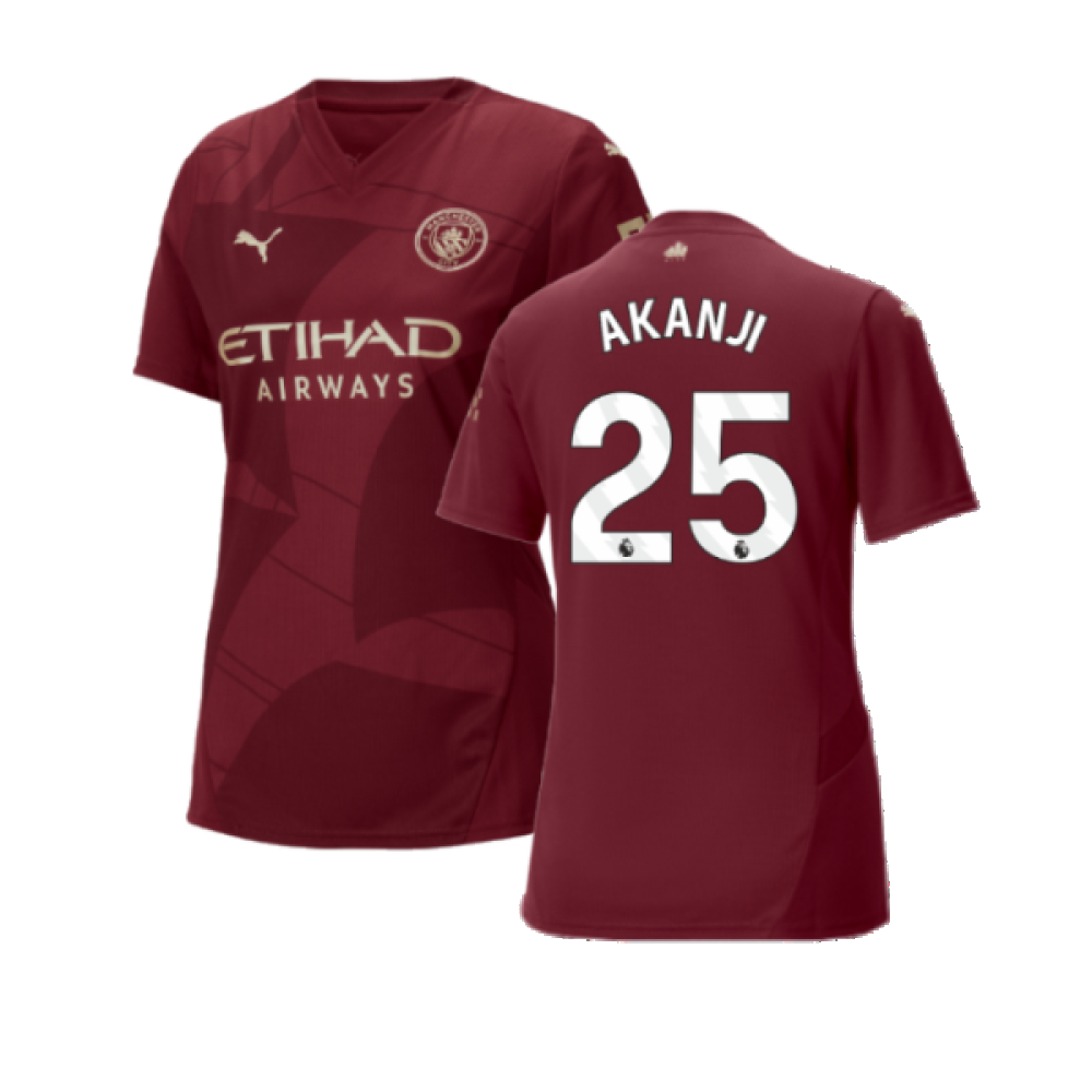 2024-2025 Man City Third Shirt (Womens) (Akanji 25)