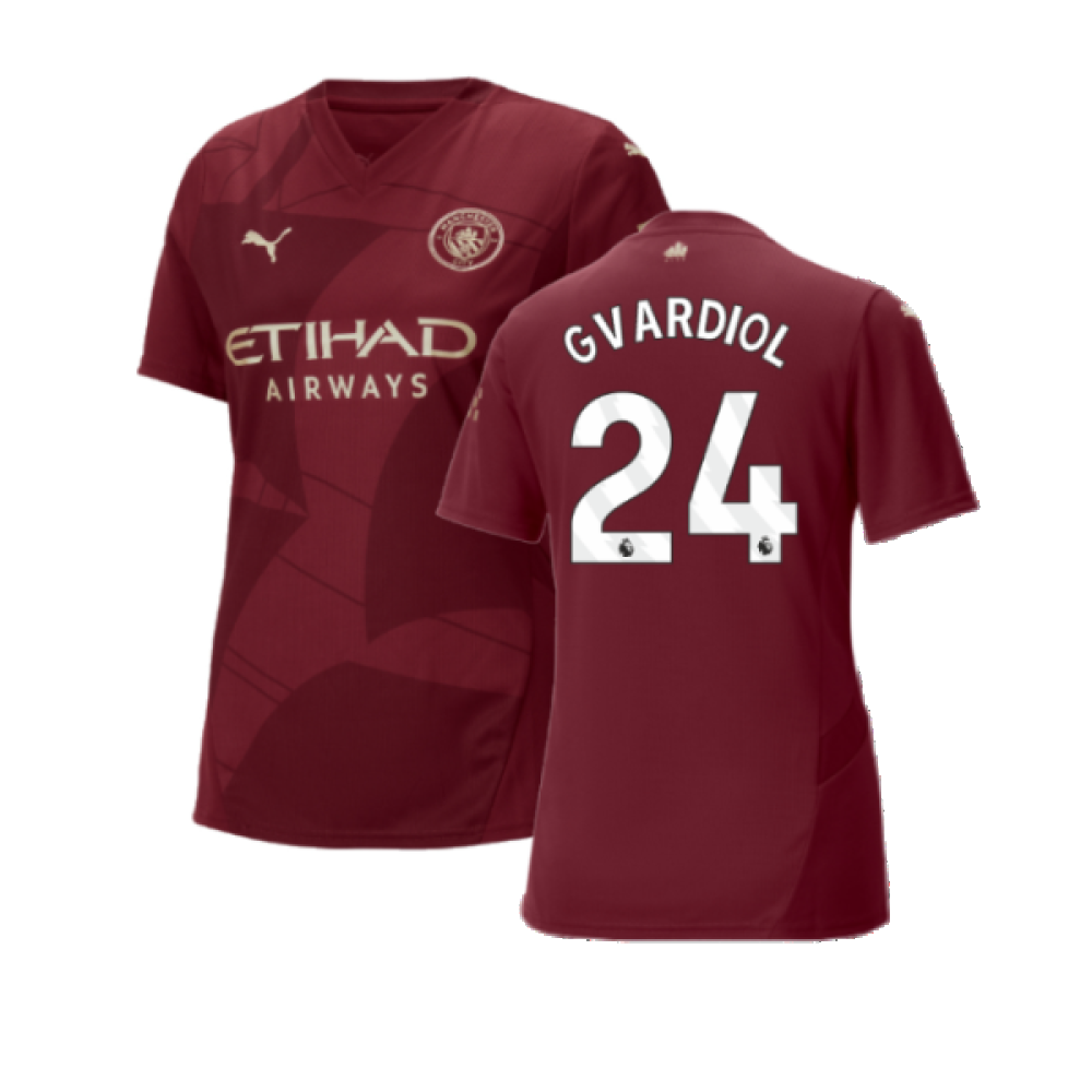 2024-2025 Man City Third Shirt (Womens) (Gvardiol 24)