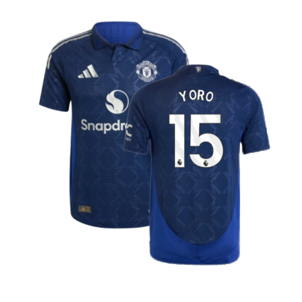 2024-2025 Man Utd Authentic Away Shirt (Yoro 15)