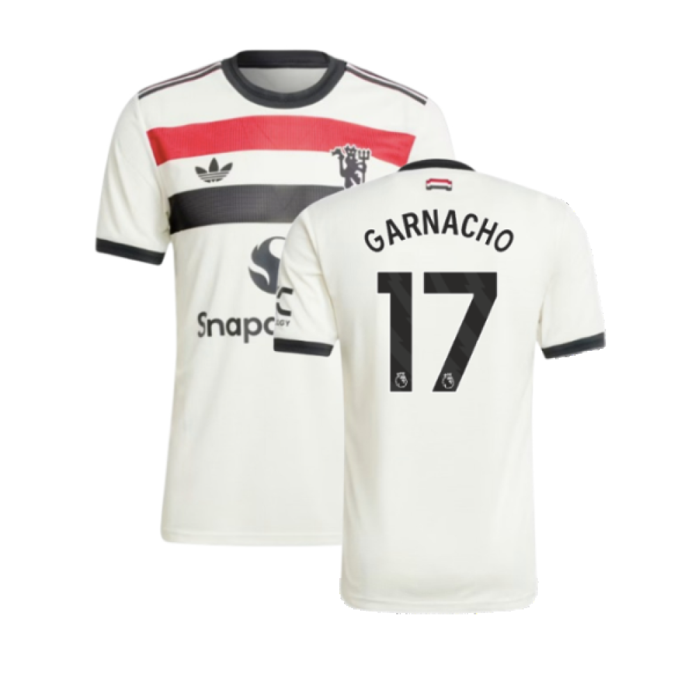 2024-2025 Man Utd Authentic Third Shirt (Garnacho 17)