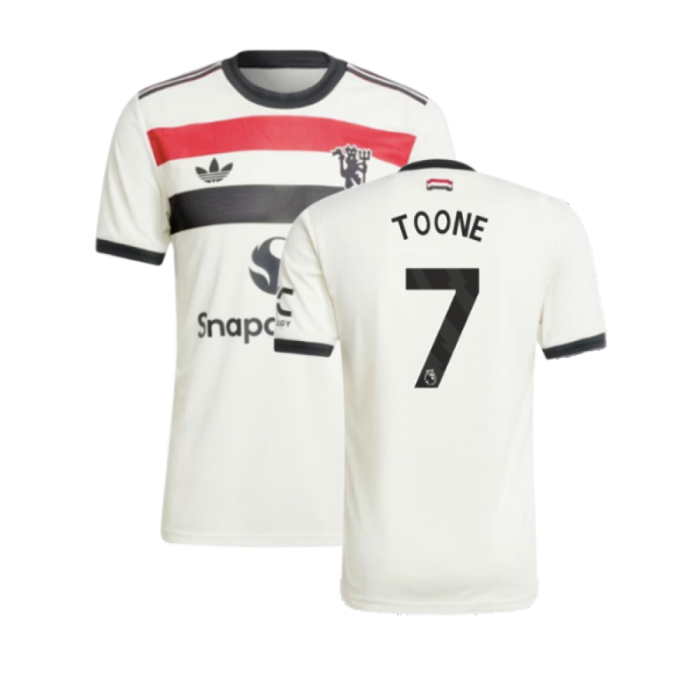 2024-2025 Man Utd Authentic Third Shirt (Toone 7)