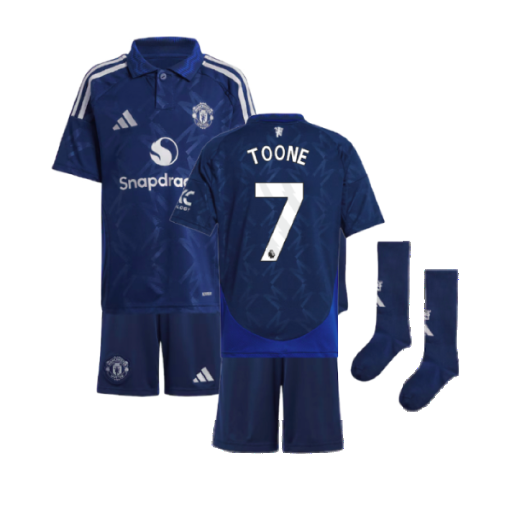 2024-2025 Man Utd Away Mini Kit (Toone 7)