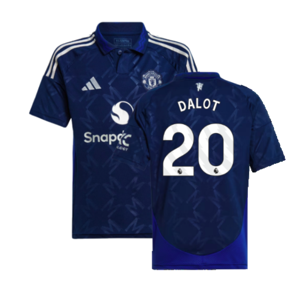 2024-2025 Man Utd Away Shirt (Kids) (Dalot 20)