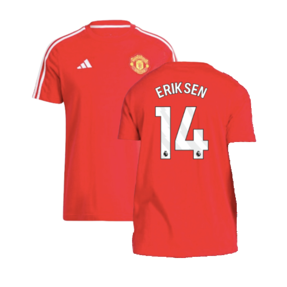 2024-2025 Man Utd DNA Tee (Red) (Eriksen 14)