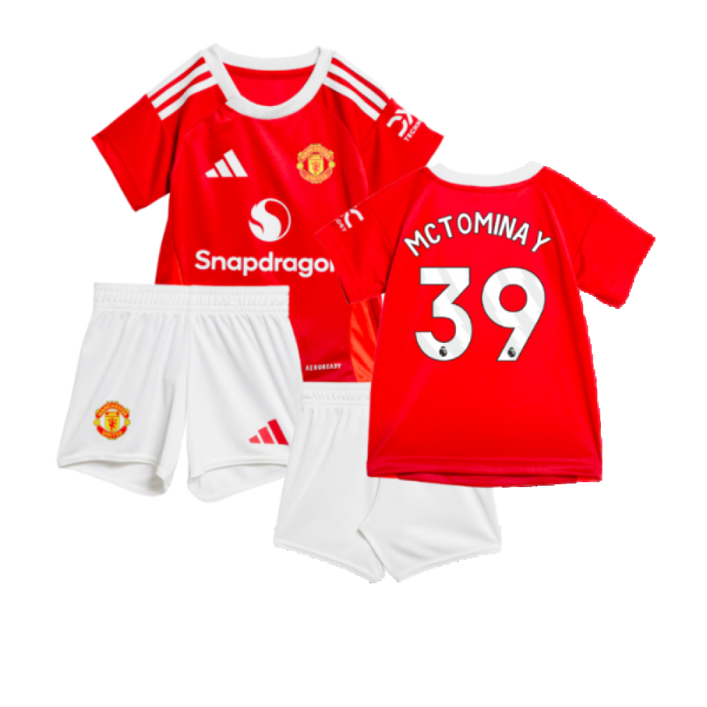 2024-2025 Man Utd Home Baby Kit (McTominay 39)