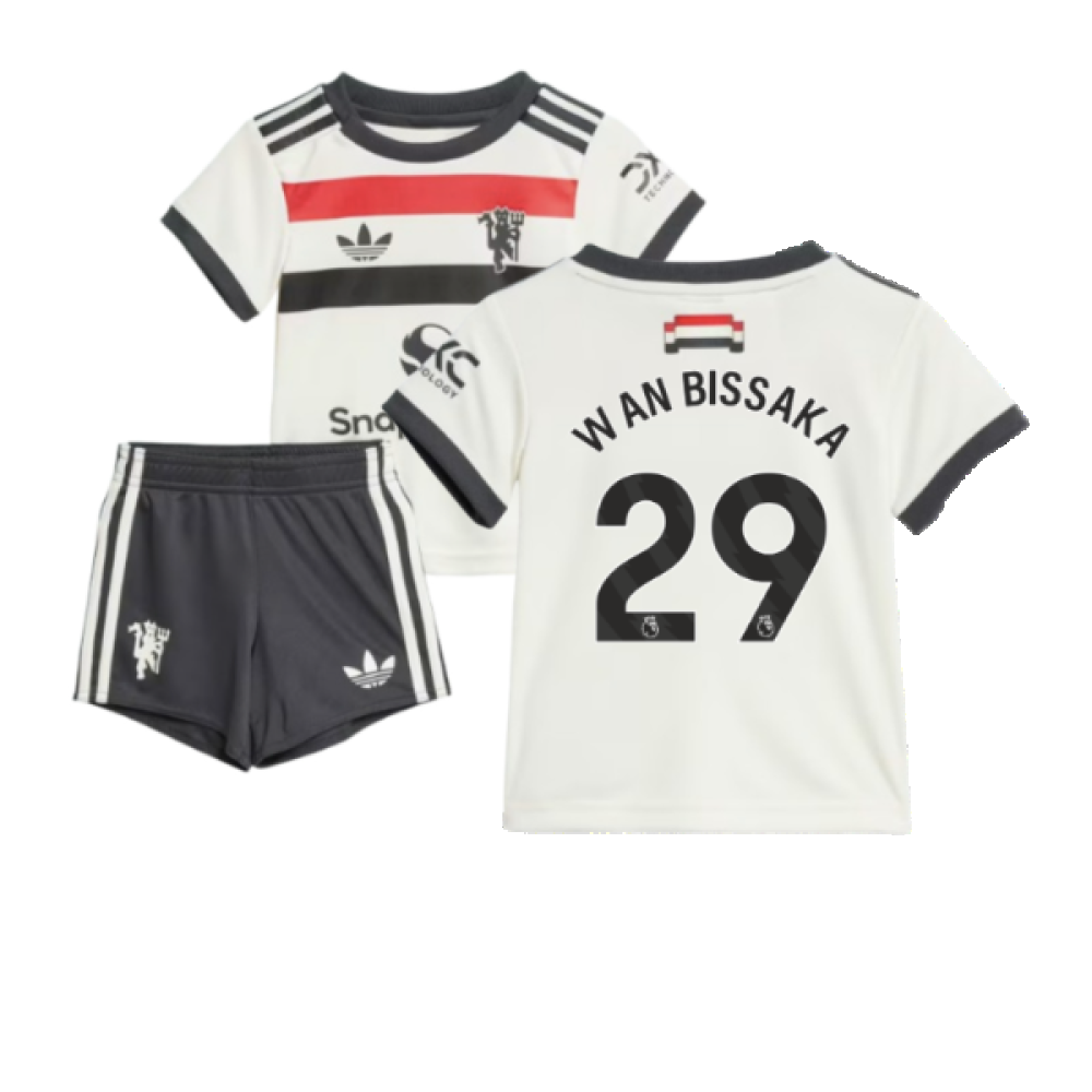 2024-2025 Man Utd Third Baby Kit (Wan Bissaka 29)