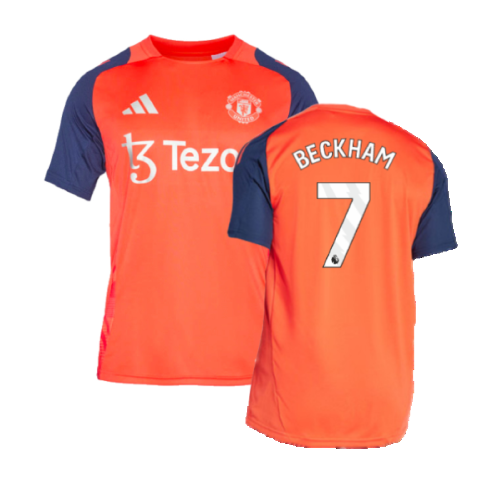 2024-2025 Man Utd Training Jersey (Red) (Beckham 7)