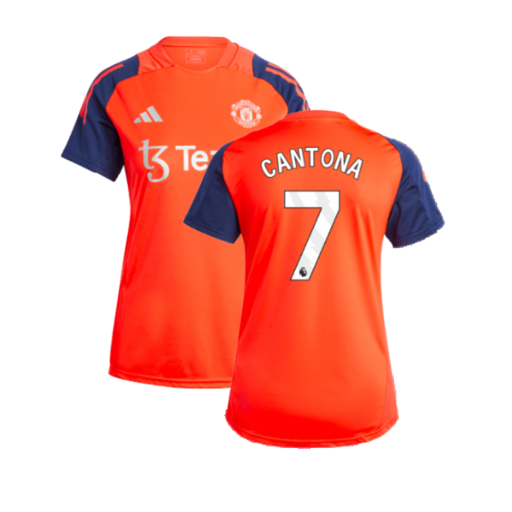 2024-2025 Man Utd Training Jersey (Red) - Womens (Cantona 7)