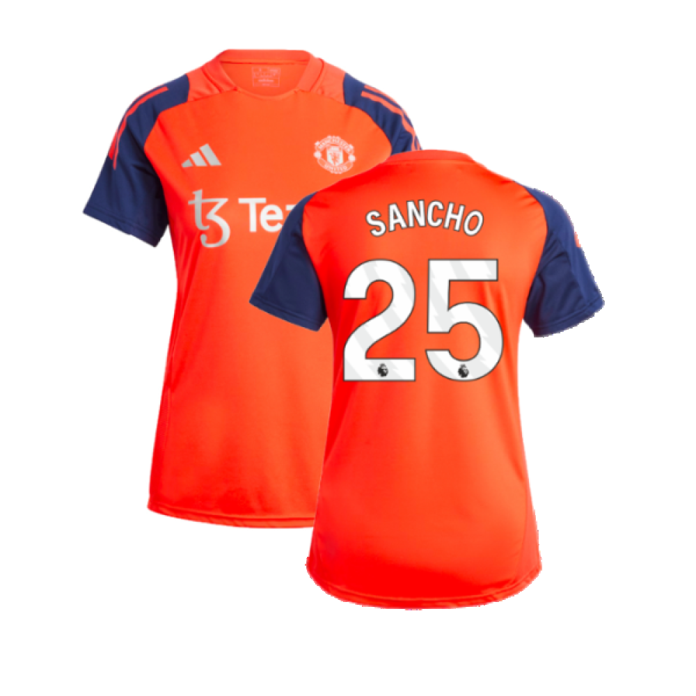 2024-2025 Man Utd Training Jersey (Red) - Womens (Sancho 25)