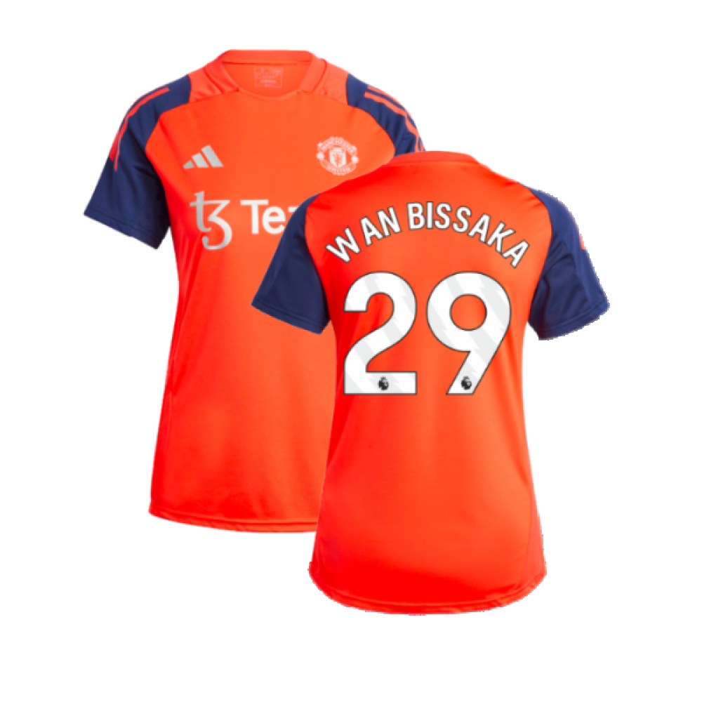 2024-2025 Man Utd Training Jersey (Red) - Womens (Wan Bissaka 29)