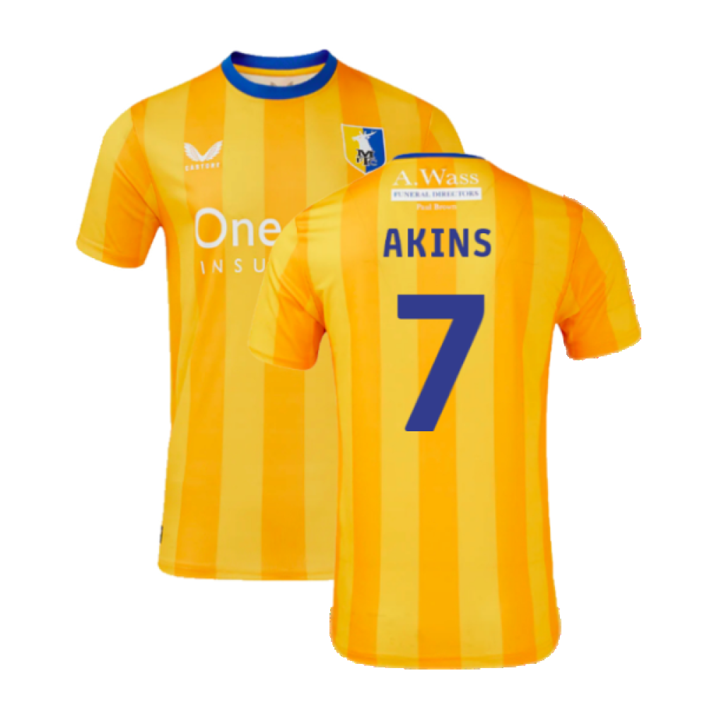 2024-2025 Mansfield Town Home Shirt (Akins 7)