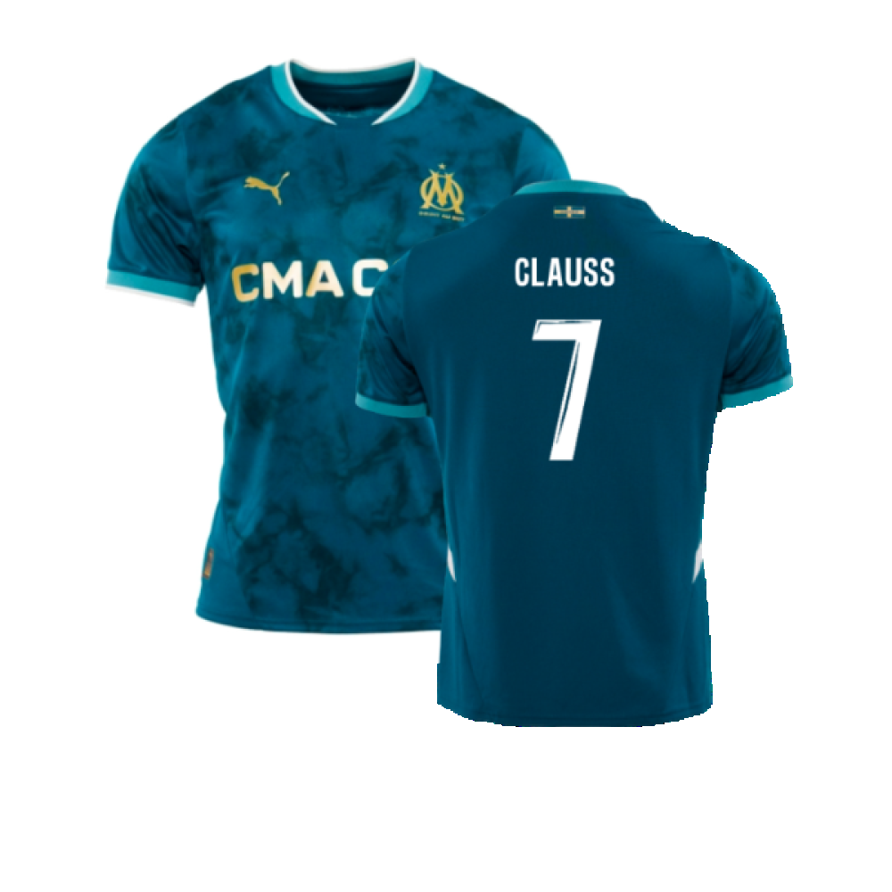 2024-2025 Marseille Away Shirt (Clauss 7)